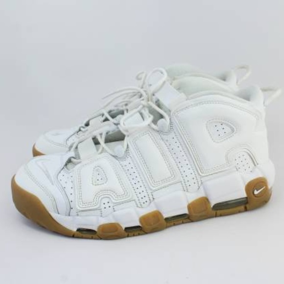 nike more uptempo white gum